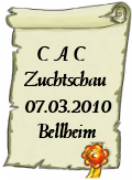 urkunde 3e Zuchtschau CAC 2010 Bellheim